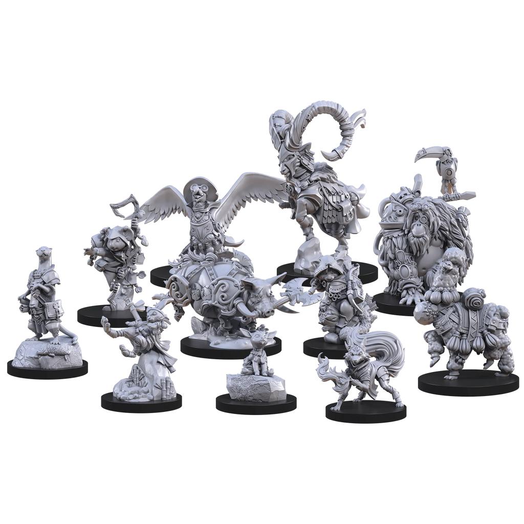 Animal Adventures: Animals of the Faraway Sea Miniatures