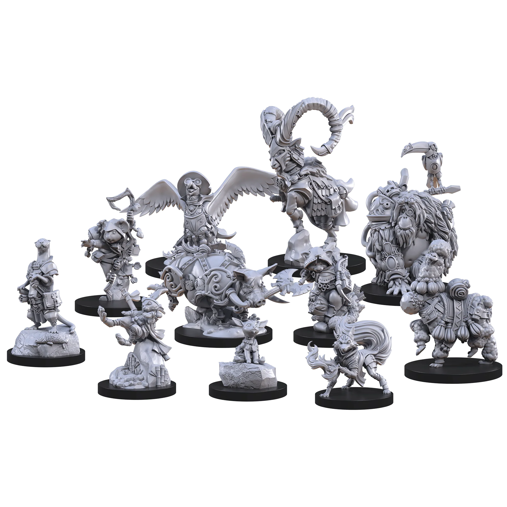 Animal Adventures: Animals of the Faraway Sea Miniatures