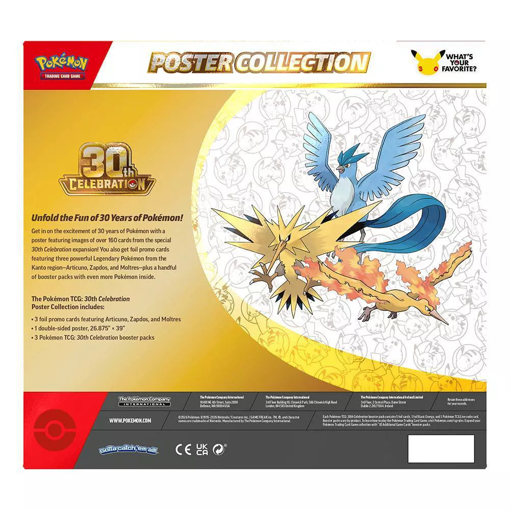 Pokémon: 30th Celebration Poster Collection