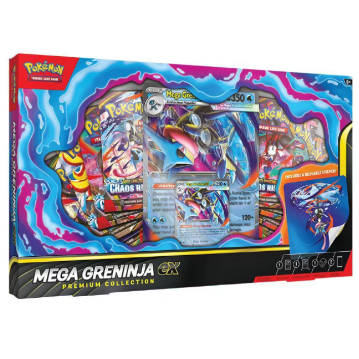 Pokémon: Mega Greninja ex Premium Collection