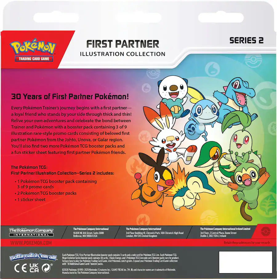 Pokémon: First Partner Illustration Collection - Series 2
